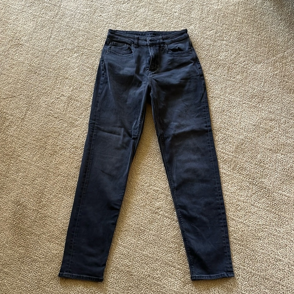 American Eagle faded black jeans